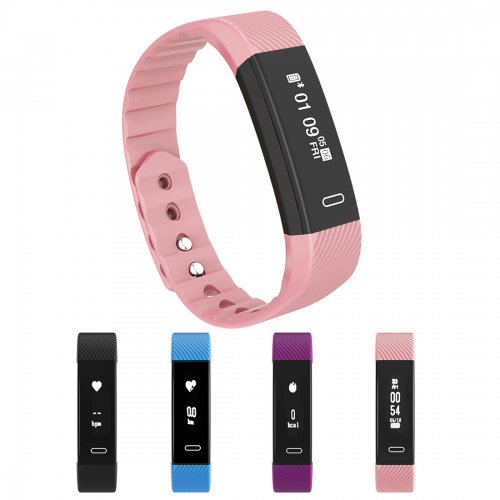 Bluetooth Smart Sport Bracelet Wrist Watch Touch Screen for iOS Android