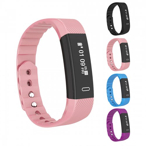 Bluetooth Smart Sport Bracelet Wrist Watch Touch Screen for iOS Android