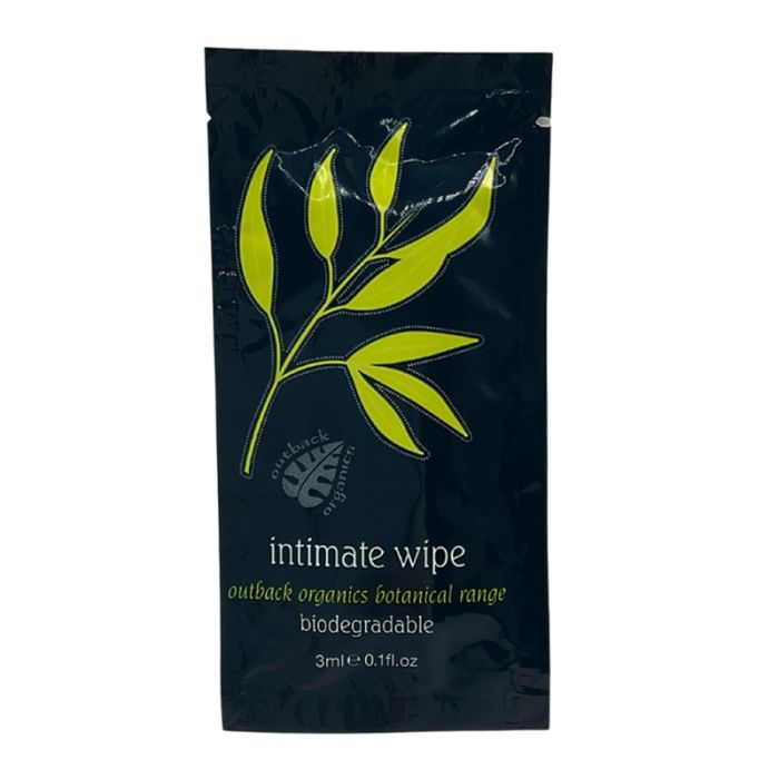 Outback Organics Intimate Wipe Sachet