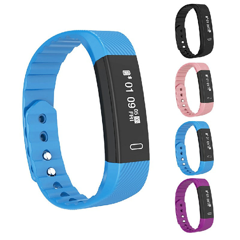 Bluetooth Smart Sport Bracelet Wrist Watch Touch Screen for iOS Android