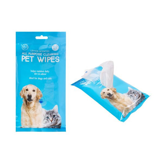 Pet Wipes 50 Pack