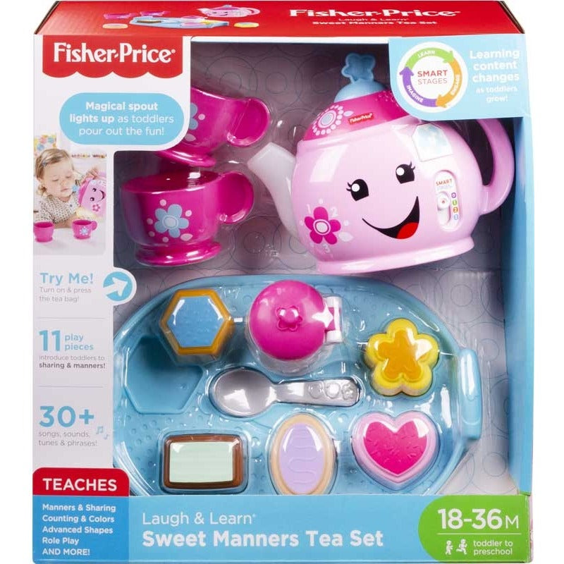 Fisher Price Laugh and Learn Sweet Manners Tea Set