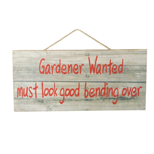 Gardeners Sign 33 x 15cm