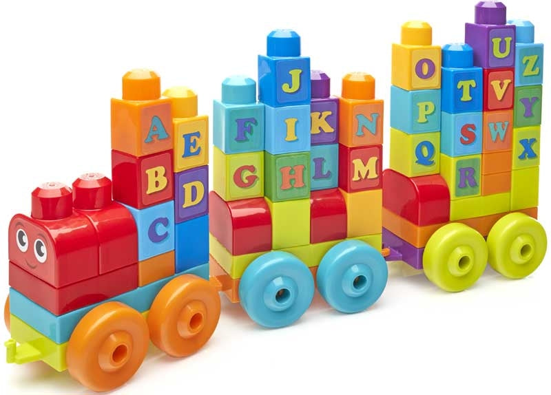 Mega Bloks Abc Learning Train